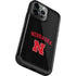University of Nebraska Collegiate Text Black iPhone 13 Pro Cargo Case