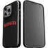 University of Nebraska Collegiate Text Black iPhone 13 Pro Impact Case