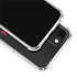 University of Nebraska Collegiate Text Black iPhone 14 Plus Clear Case