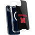 University of Nebraska Collegiate Text Black iPhone 15 Plus MagSafe Case
