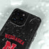 University of Nebraska Collegiate Text Black iPhone 14 Pro Max Waterproof Case