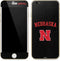 University of Nebraska Collegiate Text Black iPhone 6/6s Skin