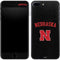 University of Nebraska Collegiate Text Black iPhone 7 Plus Skin