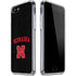 University of Nebraska Collegiate Text Black iPhone SE (2nd & 3rd Gen) Clear Case