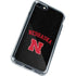 University of Nebraska Collegiate Text Black iPhone SE (2nd & 3rd Gen) Clear Case
