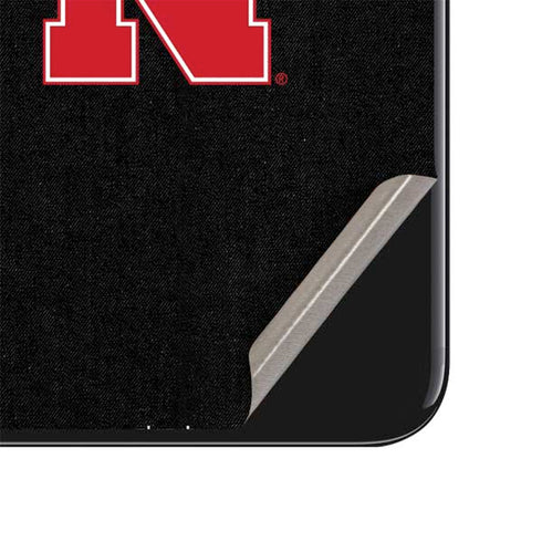 University of Nebraska Collegiate Text Black iPhone SE (2nd & 3rd Gen) Skin