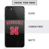 University of Nebraska Collegiate Text Black iPhone SE (2nd & 3rd Gen) Skin