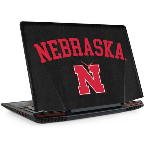 University of Nebraska Collegiate Text Black Legion Y720 Skin