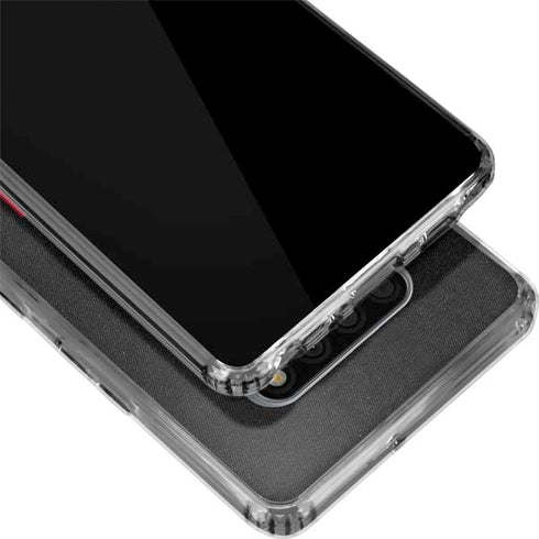 University of Nebraska Collegiate Text Black LG Stylo 6 Clear Case