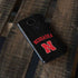 University of Nebraska Collegiate Text Black Moto E5 Plus Skin