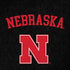 University of Nebraska Collegiate Text Black Moto G6 Skin