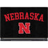University of Nebraska Collegiate Text Black MSI GS65 Stealth Laptop Skin