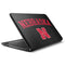 University of Nebraska Collegiate Text Black HP Notebook Skin