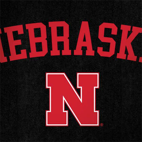 University of Nebraska Collegiate Text Black Notebook 9 Pro 13in (2017) Skin