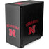 University of Nebraska Collegiate Text Black NZXT H510 Compact ATX Mid-Tower Case Skin