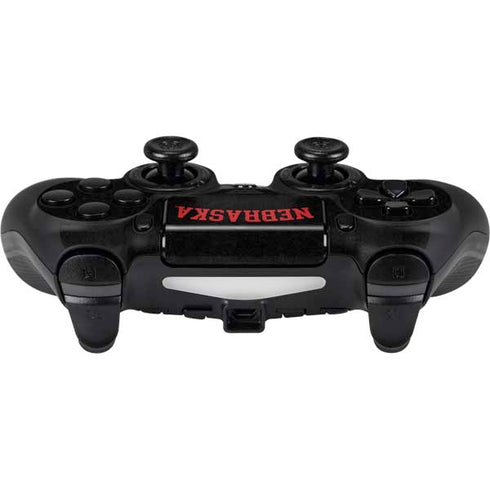 University of Nebraska Collegiate Text Black PS4/PC SCUF Impact Controller Skin