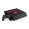 University of Nebraska Collegiate Text Black PS4 Pro Bundle Skin