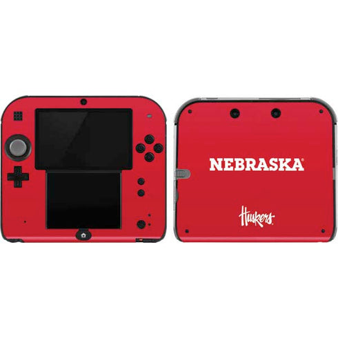 University of Nebraska Red Nintendo 2DS Skin