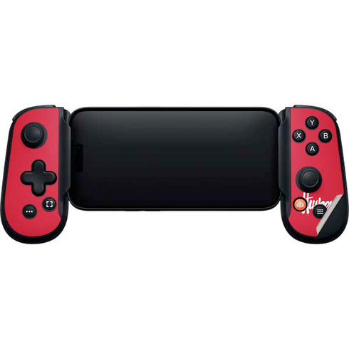 University of Nebraska Red Backbone One for iPhone Game Controller Skin
