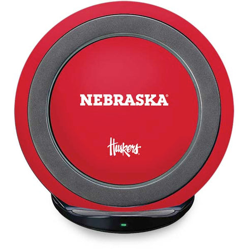 University of Nebraska Red Fast Charge Wireless Charging Stand Skin