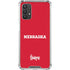 University of Nebraska Red Galaxy A32 5G Clear Case