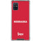 University of Nebraska Red Galaxy A51 5G Clear Case