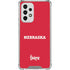 University of Nebraska Red Galaxy A53 5G Clear Case