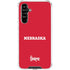 University of Nebraska Red Galaxy A54 5G Clear Case