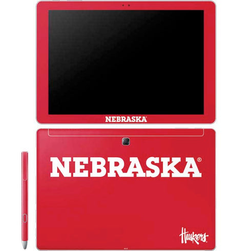 University of Nebraska Red Galaxy Book 12in Skin