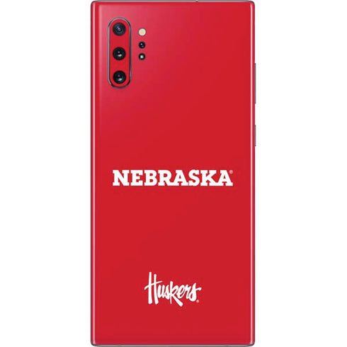 University of Nebraska Red Galaxy Note 10 Plus Skin