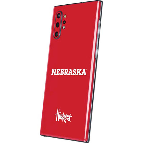 University of Nebraska Red Galaxy Note 10 Plus Skin
