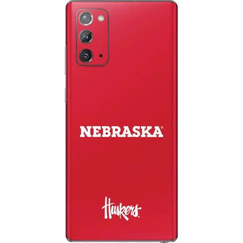 University of Nebraska Red Galaxy Note20 5G Skin