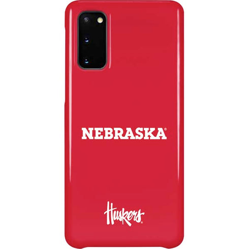 University of Nebraska Red Galaxy S20 Lite Case