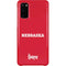 University of Nebraska Red Galaxy S20 Lite Case