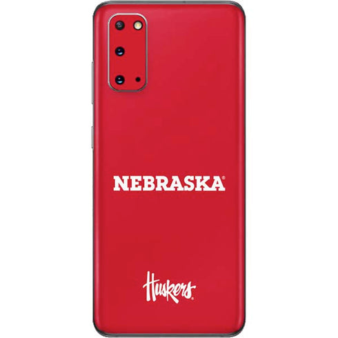 University of Nebraska Red Galaxy S20 Skin