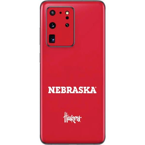 University of Nebraska Red Galaxy S20 Ultra 5G Skin