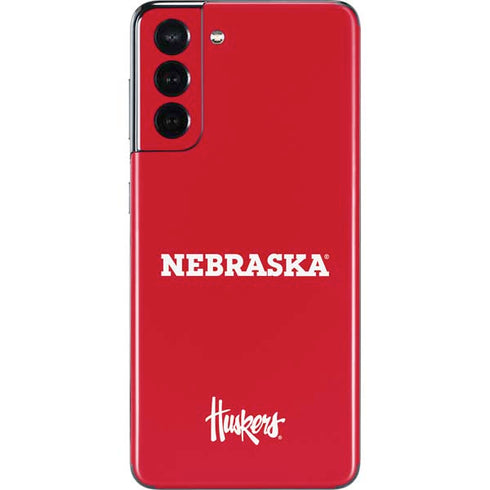 University of Nebraska Red Galaxy S21 5G Skin