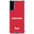 University of Nebraska Red Galaxy S21 Plus 5G Clear Case