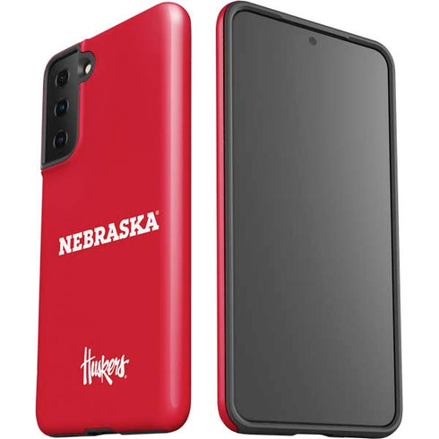 University of Nebraska Red Galaxy S21 Plus 5G Pro Case