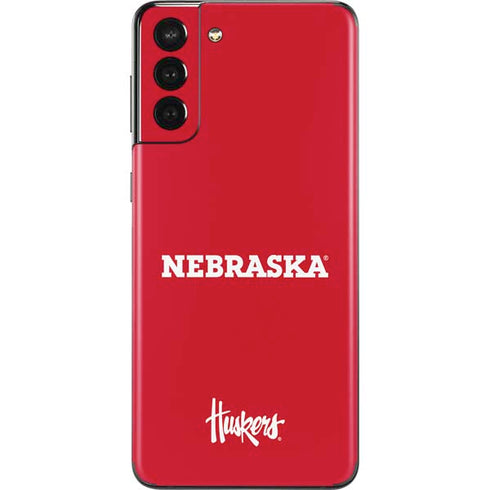 University of Nebraska Red Galaxy S21 Plus 5G Skin