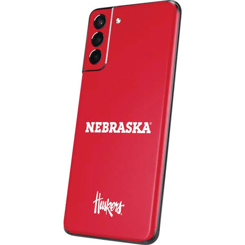 University of Nebraska Red Galaxy S21 Plus 5G Skin