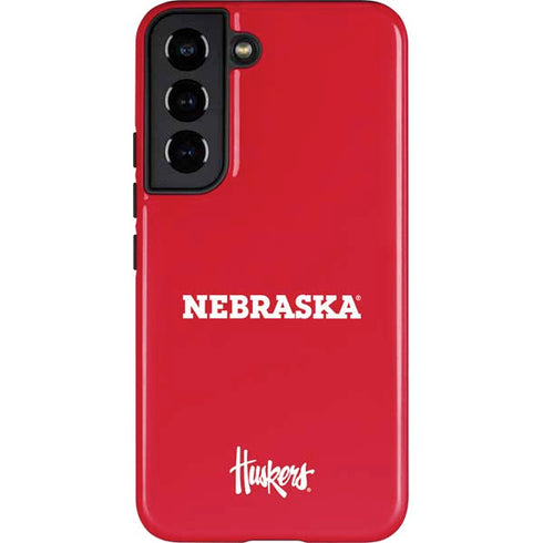 University of Nebraska Red Galaxy S22 Pro Case