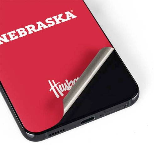 University of Nebraska Red Galaxy S22 Skin