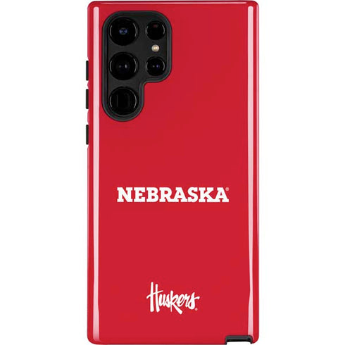 University of Nebraska Red Galaxy S22 Ultra Pro Case