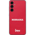University of Nebraska Red Galaxy S23 FE Skin
