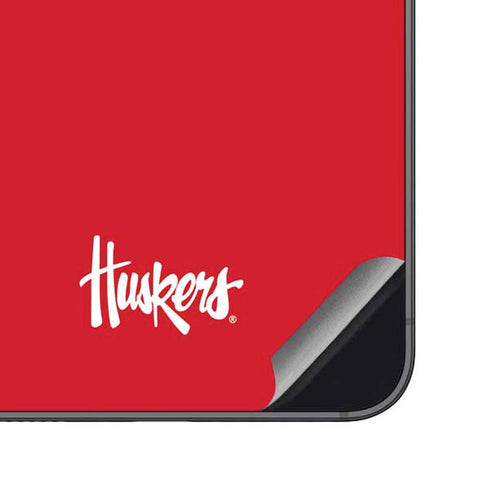 University of Nebraska Red Galaxy S23 FE Skin
