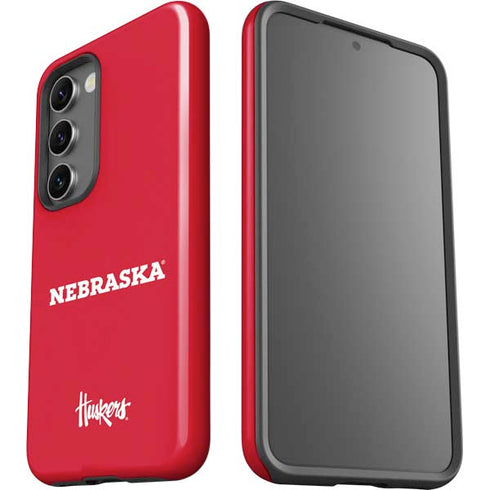 University of Nebraska Red Galaxy S23 Plus Pro Case