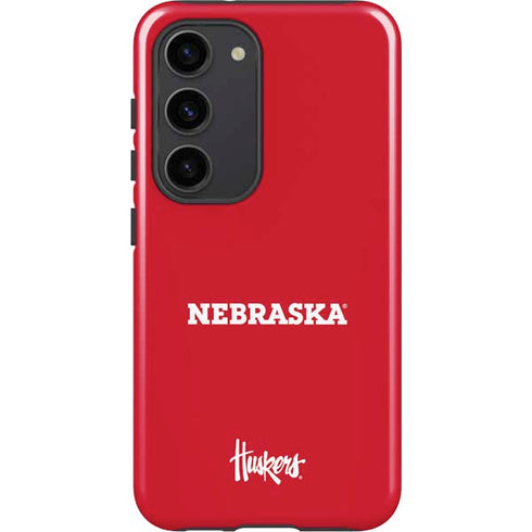 University of Nebraska Red Galaxy S23 Pro Case