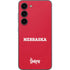 University of Nebraska Red Galaxy S23 Skin
