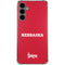 University of Nebraska Red Galaxy S24 Plus Clear Case